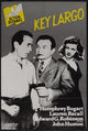 Key Largo Movie Poster Print showcasing iconic film imagery.