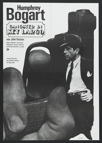 Key Largo Movie Poster Print showcasing classic film art