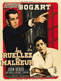 Knock on Any Door Movie Poster Print showcasing classic film art.