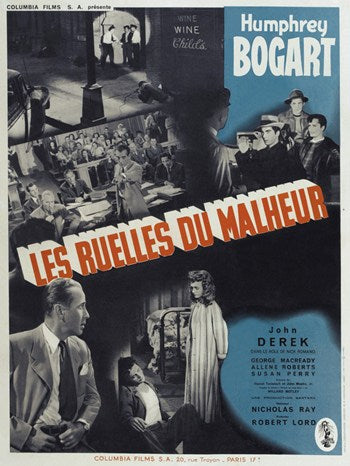 Knock on Any Door Movie Poster featuring classic film art.