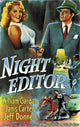 Night Editor Movie Poster showcasing captivating cinematic imagery.