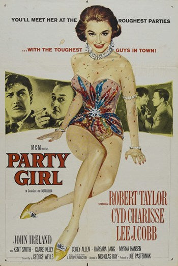 Party Girl Movie Poster Print featuring vibrant design