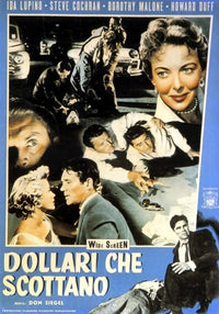 Private Hell 36 Movie Poster Print showcasing classic film noir art.