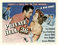 Private Hell 36 Movie Poster Print (11 x 17) featuring vibrant cinematic art.