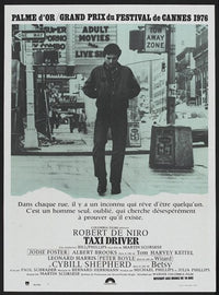 Taxi Driver Movie Poster Print showcasing the iconic film.