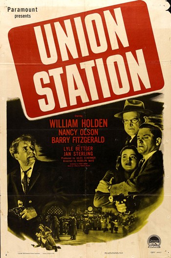 Union Station Movie Poster Print featuring iconic architecture.