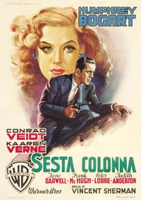 All Through the Night Movie Poster Print showcasing vintage film art.