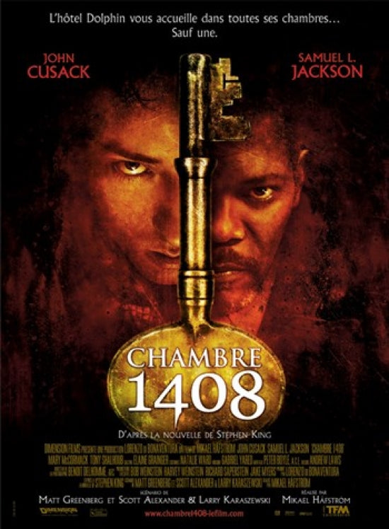 1408 Movie Poster - Thrilling Horror Art Print