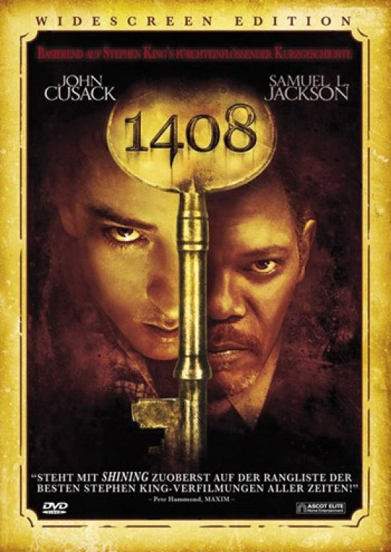 1408 Movie Poster - chilling horror film artwork