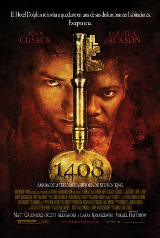 1408 Movie Poster Art Print featuring suspenseful imagery