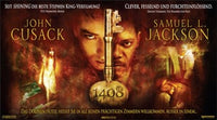 1408 Movie Poster Print featuring suspenseful horror imagery.