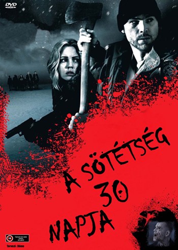 30 Days of Night Movie Poster Print featuring chilling horror imagery.