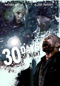 30 Days of Night Movie Poster Print featuring chilling horror imagery.
