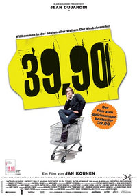 99 Francs Movie Poster Print showing vibrant artwork and cinematic theme.