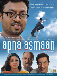 Apna Asmaan Movie Poster featuring vibrant colors and cinematic design.