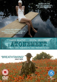 Atonement Movie Poster Print showcasing romance and regret.