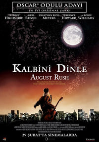 August Rush Movie Poster Print featuring a musical design.