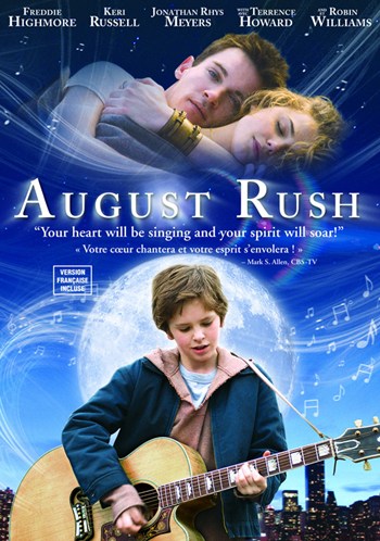 August Rush Movie Poster Print showcasing the film's enchanting imagery.