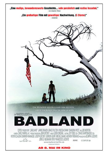 Badland Movie Poster Print showcasing thrilling visuals.