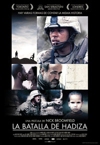 Battle for Haditha Movie Poster Print showcasing dramatic war scene.