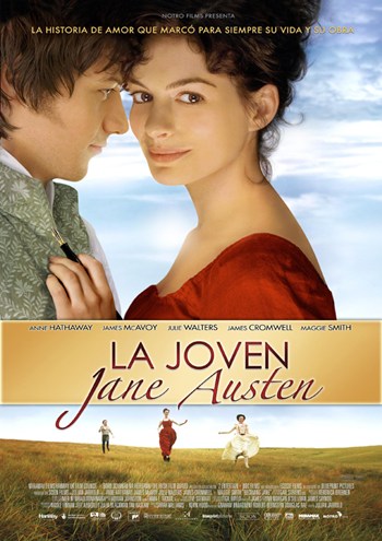 Becoming Jane Movie Poster Print capturing young Jane Austen.
