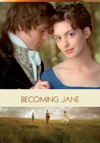 Becoming Jane Movie Poster Print featuring classic literature theme.