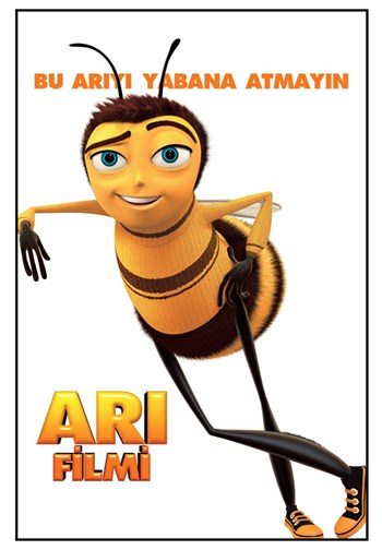 Bee Movie Poster Print - Fun Animated Film Artwork