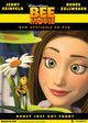Bee Movie Poster Print featuring vibrant characters and scenes.