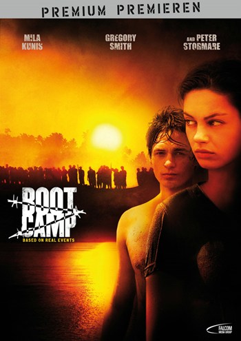 Boot Camp Movie Poster Print showcasing military training imagery.