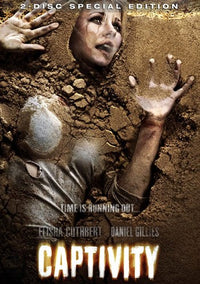 Captivity movie poster print showcasing intense film themes.