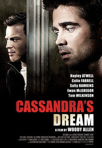 Cassandra's Dream Movie Poster Print showcasing vibrant artwork.