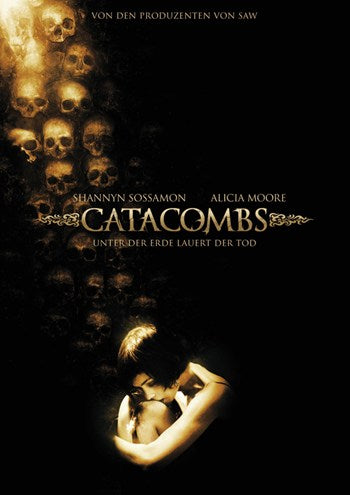 Catacombs movie poster print showcasing thrilling artwork.