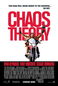 Chaos Theory Movie Poster Print showcasing dynamic design