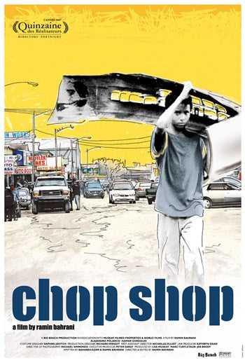 Chop Shop Movie Poster Print showcasing vibrant imagery and cinematic design.