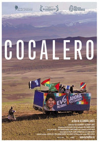 Cocalero Movie Poster showcasing vibrant film art