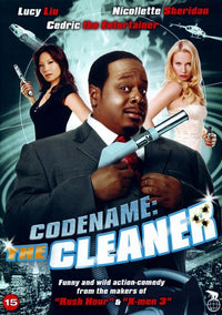 Code Name: The Cleaner Movie Poster featuring action-packed imagery.