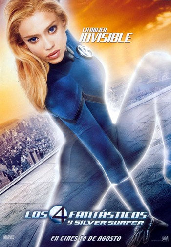 Fantastic Four Rise of the Silver Surfer Movie Poster