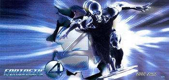 Fantastic Four Rise of the Silver Surfer Movie Poster Print