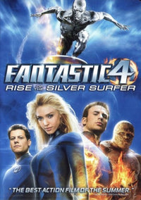 Fantastic Four: Rise of the Silver Surfer Movie Poster featuring vibrant artwork.