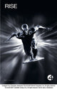 Fantastic Four: Rise of the Silver Surfer Movie Poster featuring vibrant superhero imagery.