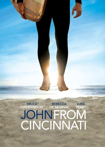 John From Cincinnati Movie Poster Print showcasing vibrant imagery.