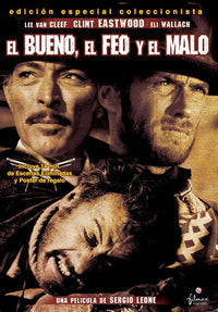 The Good, The Bad and The Ugly Movie Poster showcasing iconic film imagery.