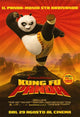 Kung Fu Panda Movie Poster Print featuring Po in vibrant colors.
