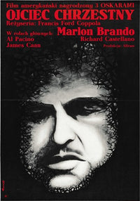 The Godfather Movie Poster Print showcasing iconic film imagery.