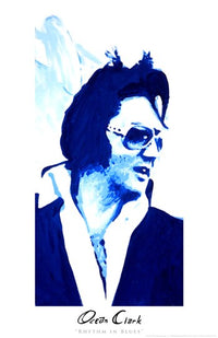 Rhythm In Blues Movie Poster Print showcasing blues music theme.