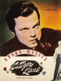 Citizen Kane Movie Poster Print showcasing classic film art.