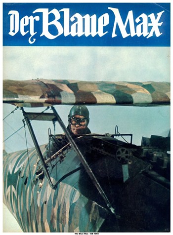 The Blue Max Movie Poster Print showcasing aviation-themed art.