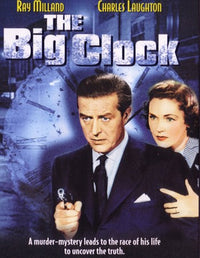 The Big Clock Movie Poster featuring classic film art.