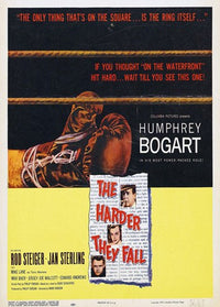 The Harder They Fall Movie Poster Print featuring dynamic artwork.