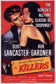 'The Killers' movie poster print showcasing iconic film artwork.